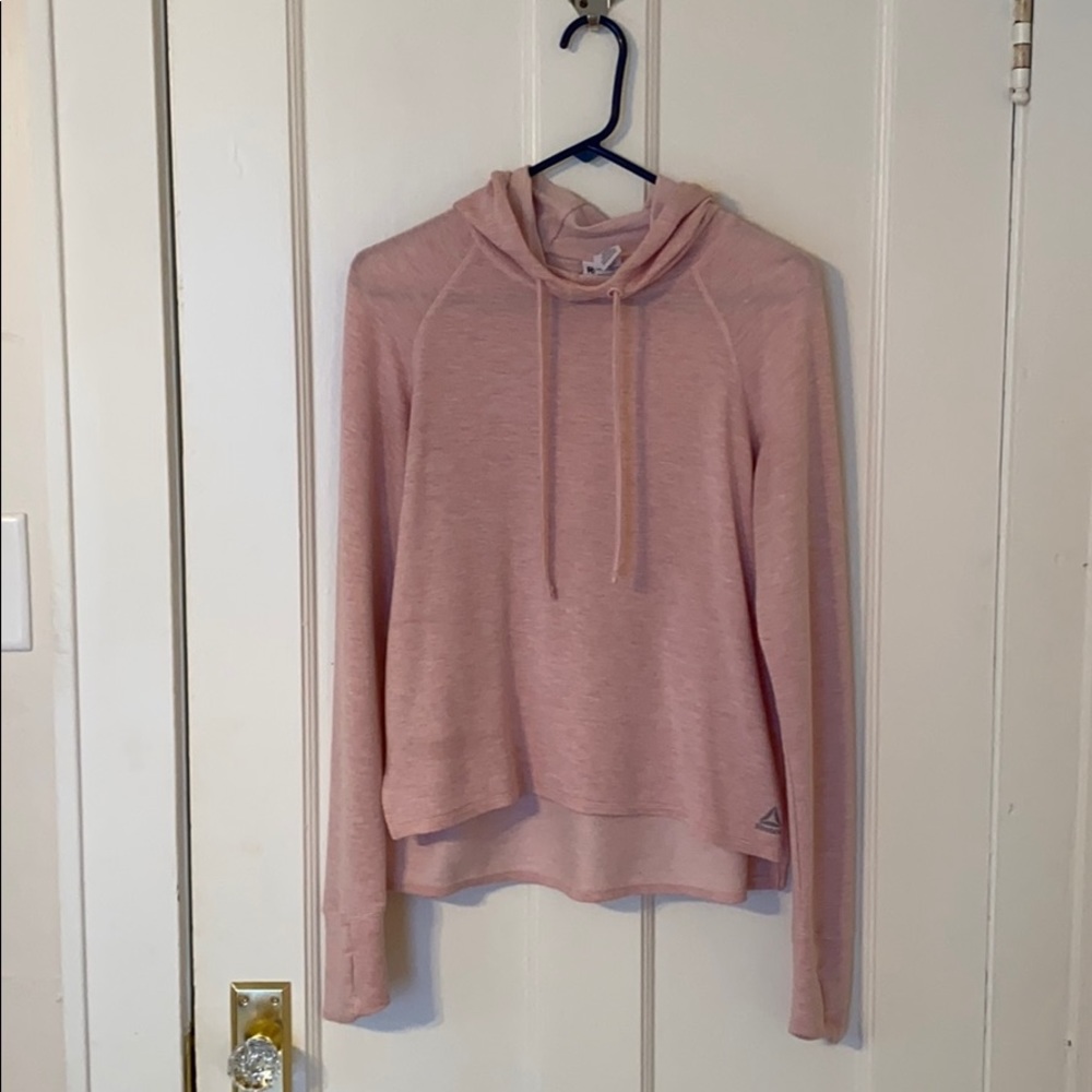 [Reebok] Pink Hooded Pull-over